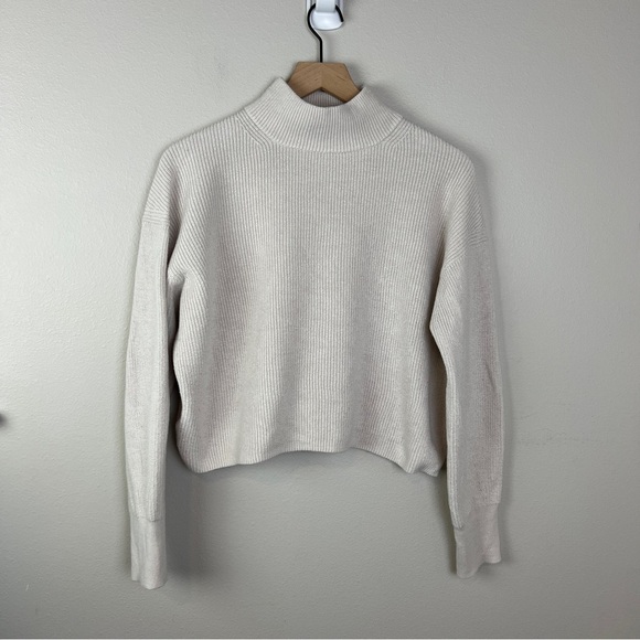 Lululemon Merino Wool-Blend Ribbed Turtleneck Sweater - Picture 2 of 5